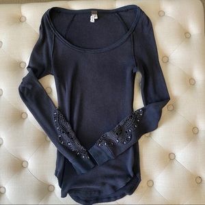 Free People Long Sleeve Top